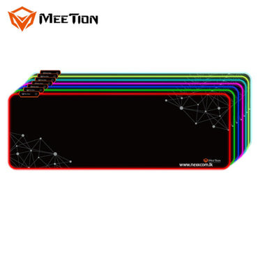 لوحة مفاتيح وفأرة كبيرة للألعاب من MeeTion MT-PD121 RGB