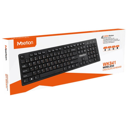 لوحة مفاتيح كمبيوتر لاسلكية رفيعة 2.4 جيجاهرتز من MeeTion MT-WK841
