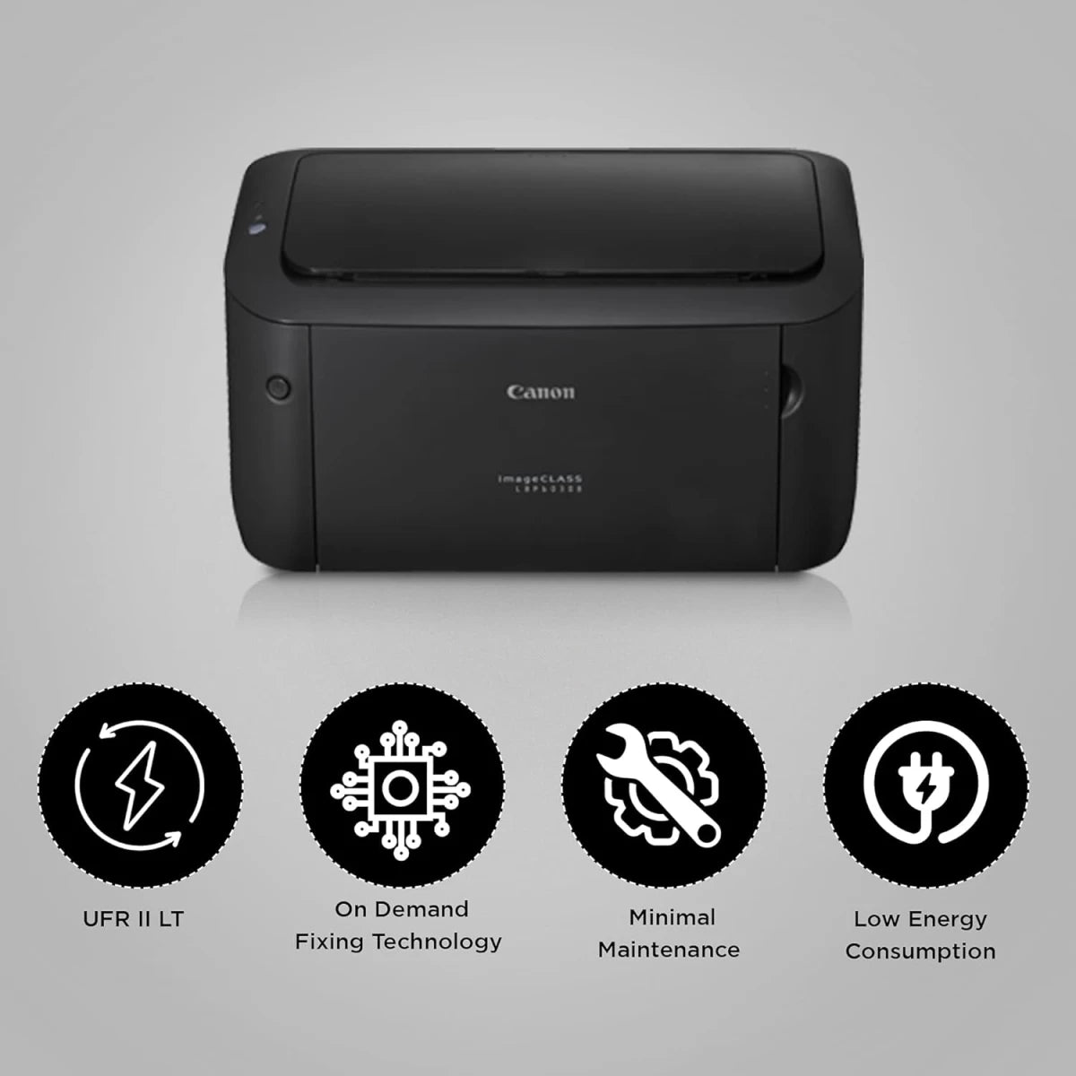 Canon imageCLASS LBP6030B Mono Printer, Windows, Mac and Linux Support USB Interface