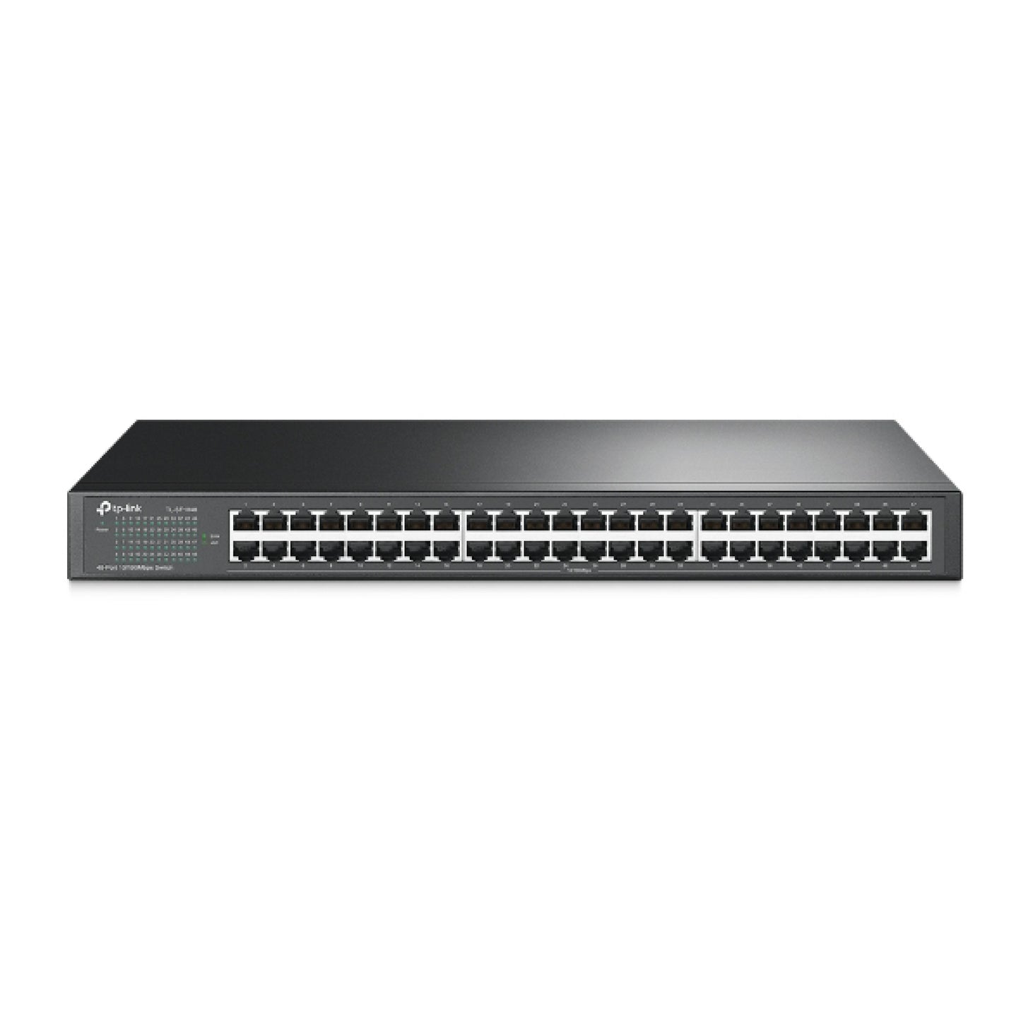 TP-LINK TL-SF1048 محول مثبت على الرف بسرعة 10/100 ميجابت في الثانية مزود بـ 48 منفذًا