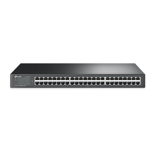TP-LINK TL-SF1048 محول مثبت على الرف بسرعة 10/100 ميجابت في الثانية مزود بـ 48 منفذًا