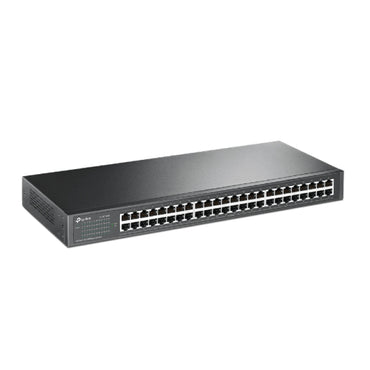 TP-LINK TL-SF1048 محول مثبت على الرف بسرعة 10/100 ميجابت في الثانية مزود بـ 48 منفذًا