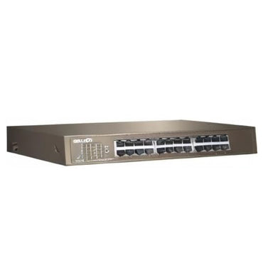 Tenda TEG1024D، محول جيجابت 24 منفذًا، محول إيثرنت غير مُدار مثبت على الرف 24 منفذًا مع تحسين حركة المرور