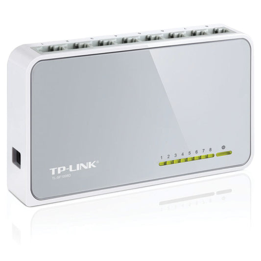 محول TPLINK TL-SF1008D 8 منافذ بسرعة 10/100 ميجابت في الثانية