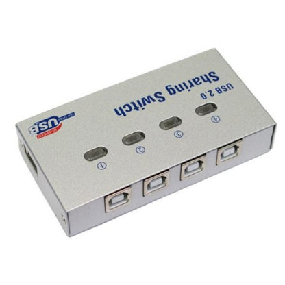 مفتاح مشاركة USB بأربعة منافذ