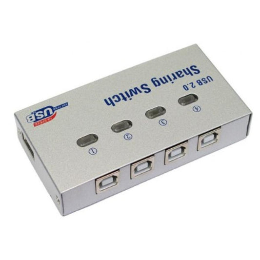 مفتاح مشاركة USB بأربعة منافذ