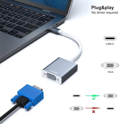 محول HAING HI-V101-TPC CB-TYPEC-VGA من النوع C إلى VGA