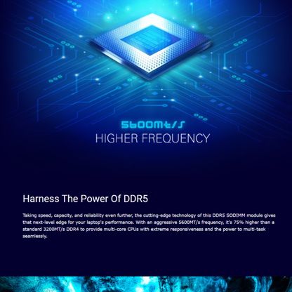 Silicon Power DDR5 4800MHz 32GB 1.1V Laptop Unbuffered DIMM
