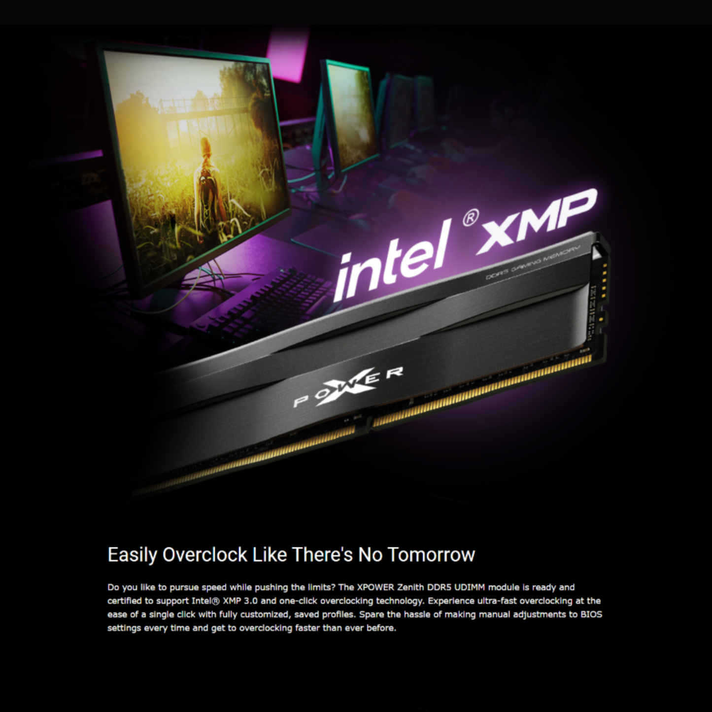 Silicon Power Xpower Zenith DDR5 6000MHz 16GB Desktop Gaming UDIMM