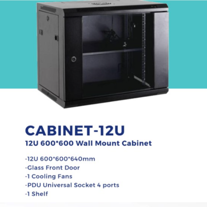 HAING 12U server cabinet product data sheet