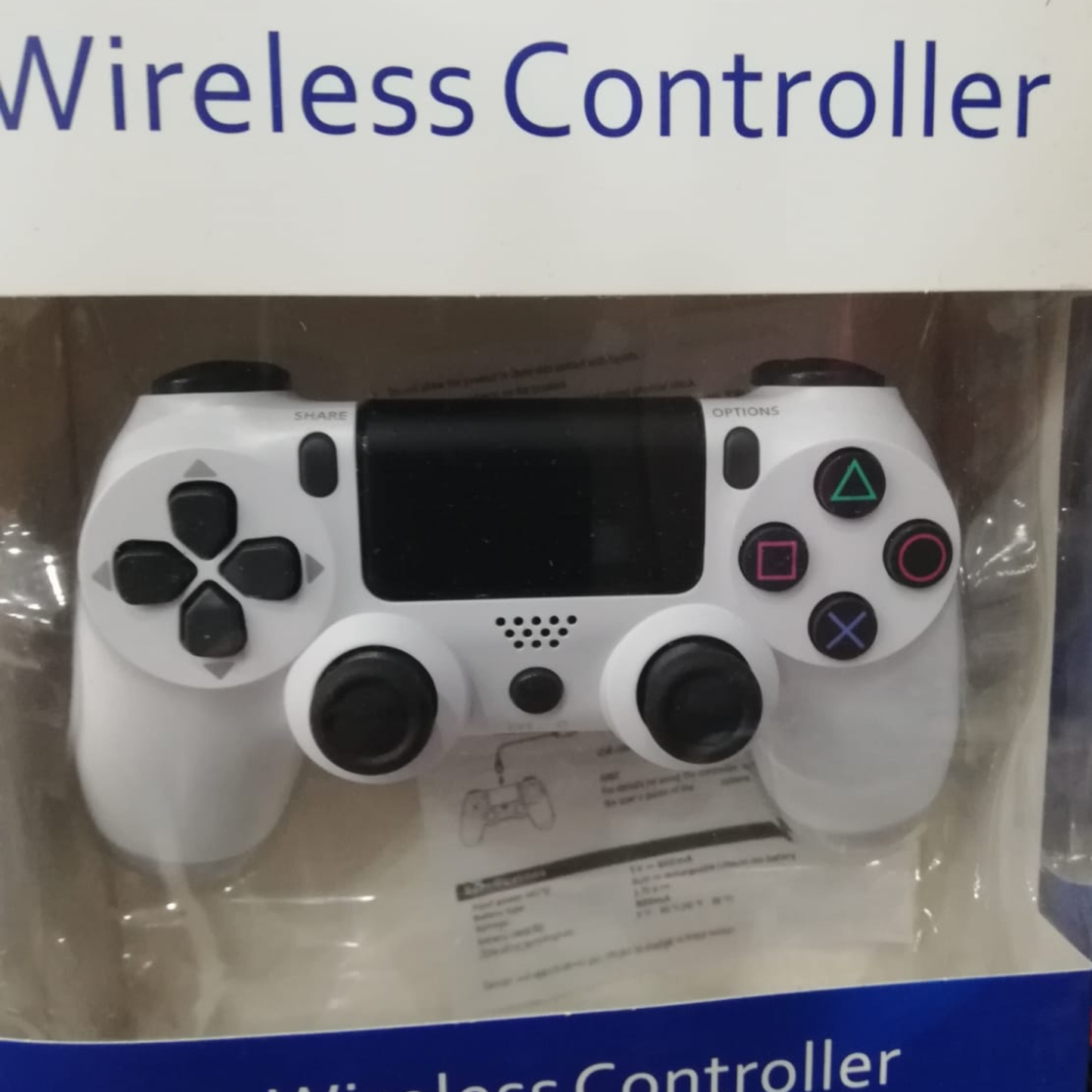 DualShock 4 Wireless Controller – Glacier White for PS4