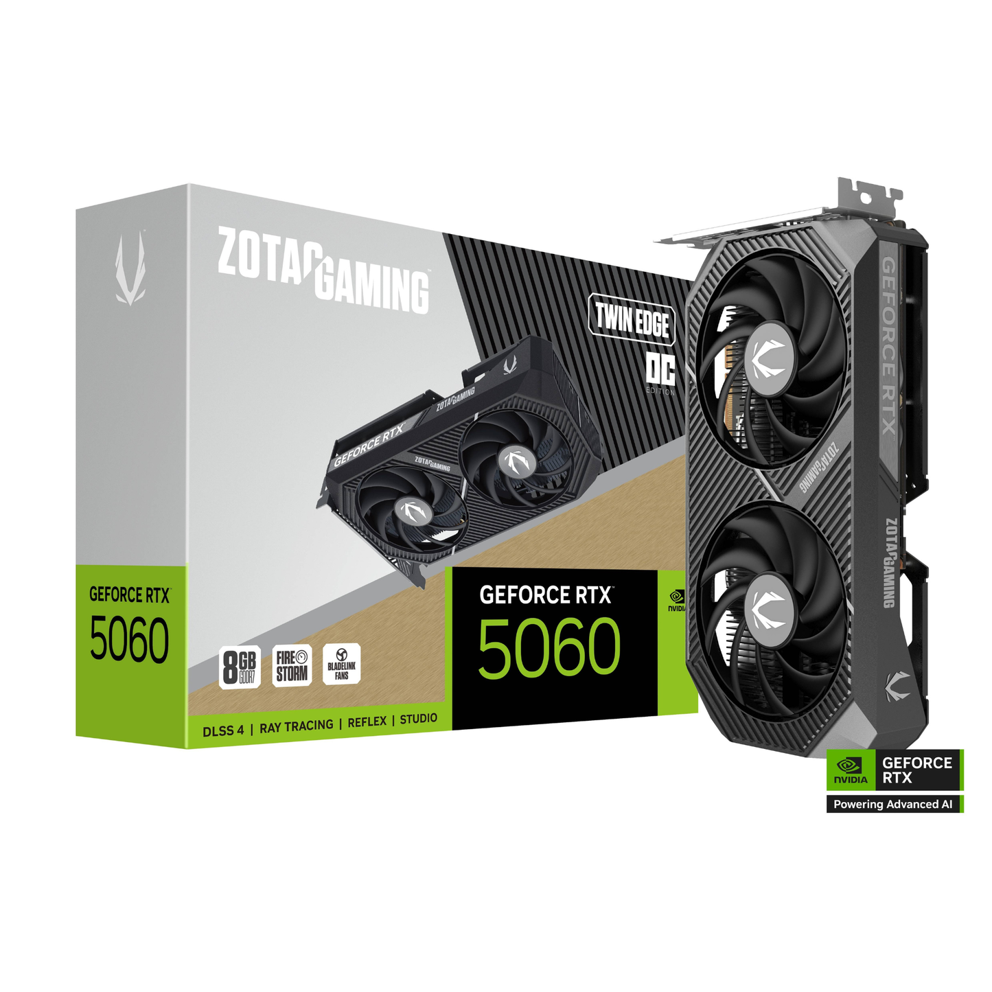 ZOTAC GAMING GeForce RTX 5060 Ti Twin Edge 8GB GDDR7