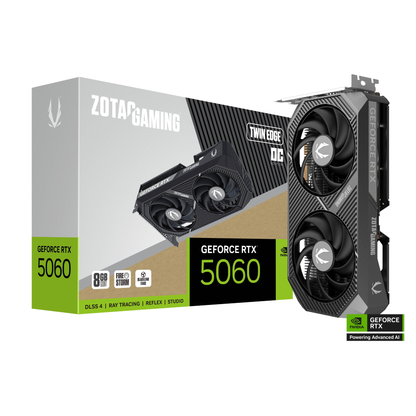 ZOTAC GAMING GeForce RTX 5060 Ti Twin Edge 8GB GDDR7