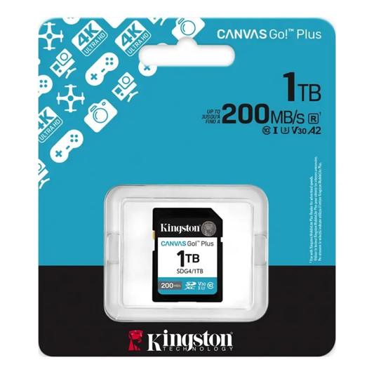 كرت ذاكرة Kingston SD 1TB سرعة 200MB