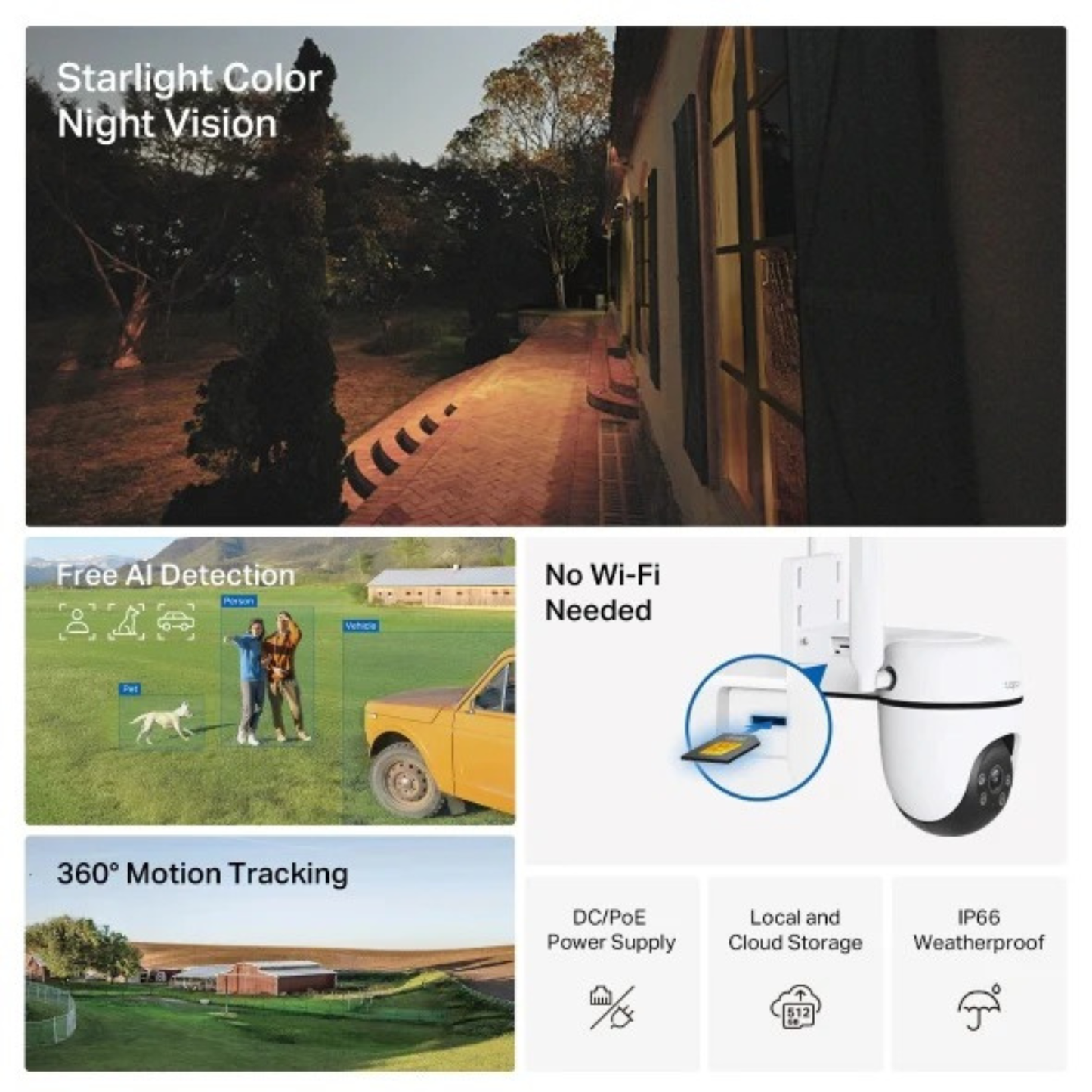 Tapo C501GW | Outdoor Pan/Tilt 4G LTE Camera