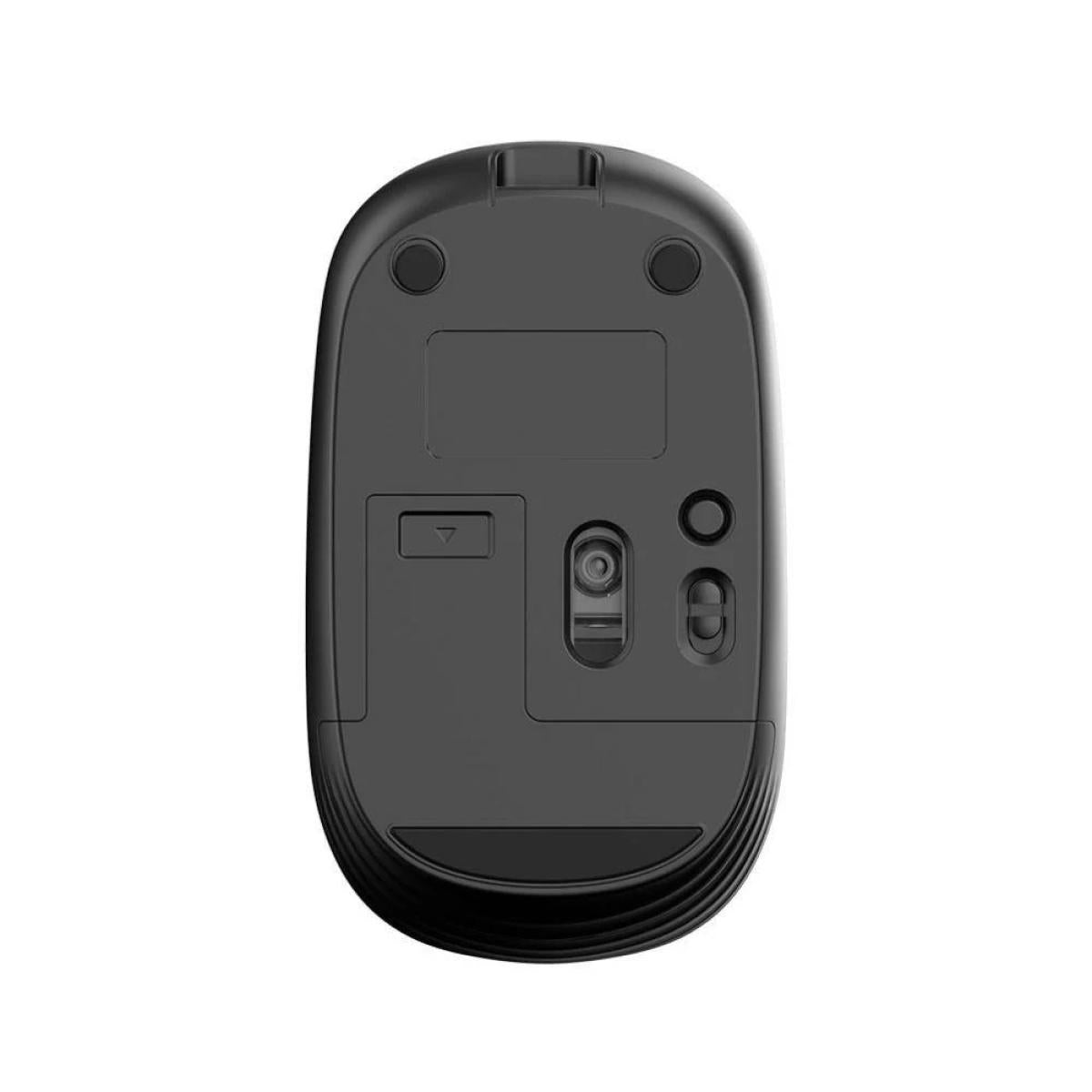 ماوس Lecoo WS211 اللاسلكي ثنائي الوضع القابل لإعادة الشحن، تصميم لينوفو