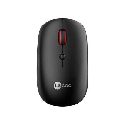 ماوس Lecoo WS211 اللاسلكي ثنائي الوضع القابل لإعادة الشحن، تصميم لينوفو