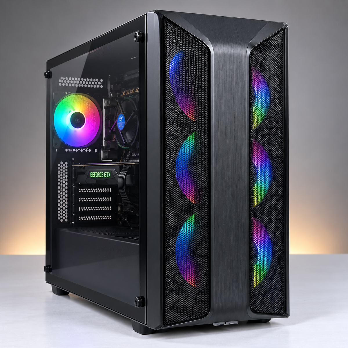 Gaming PC i5-7400 GTX 1070 8GB RAM 8GB SSD 256GB | Alsamman Computer