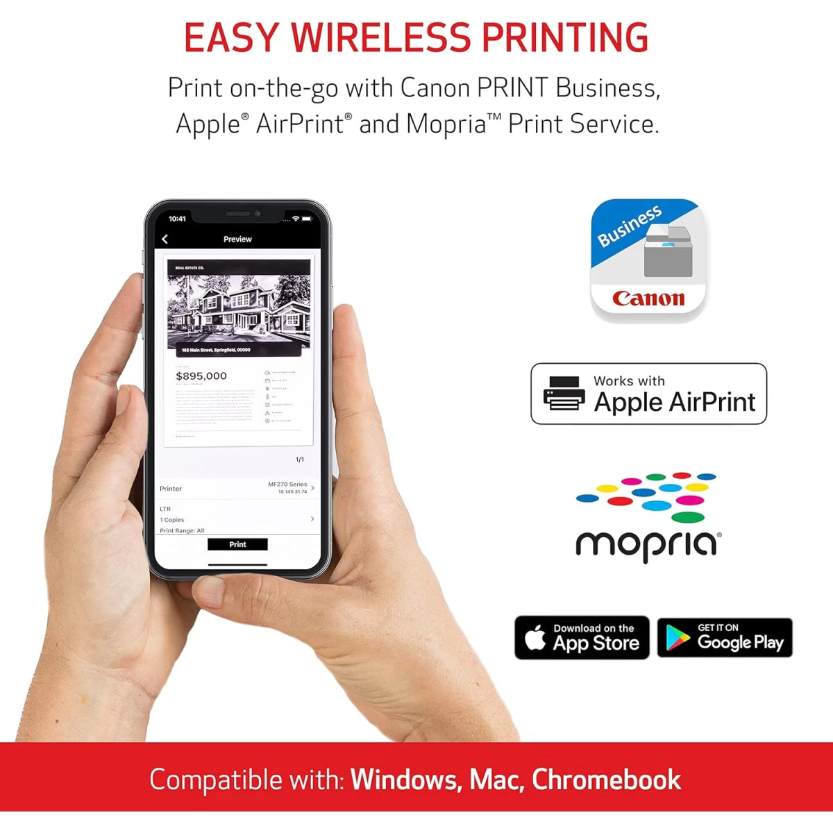 Canon i-SENSYS MF-275dw A4 Wireless & Duplex MONO 4-In- One ( Print, Copy, Scan, Fax) Printer - Black