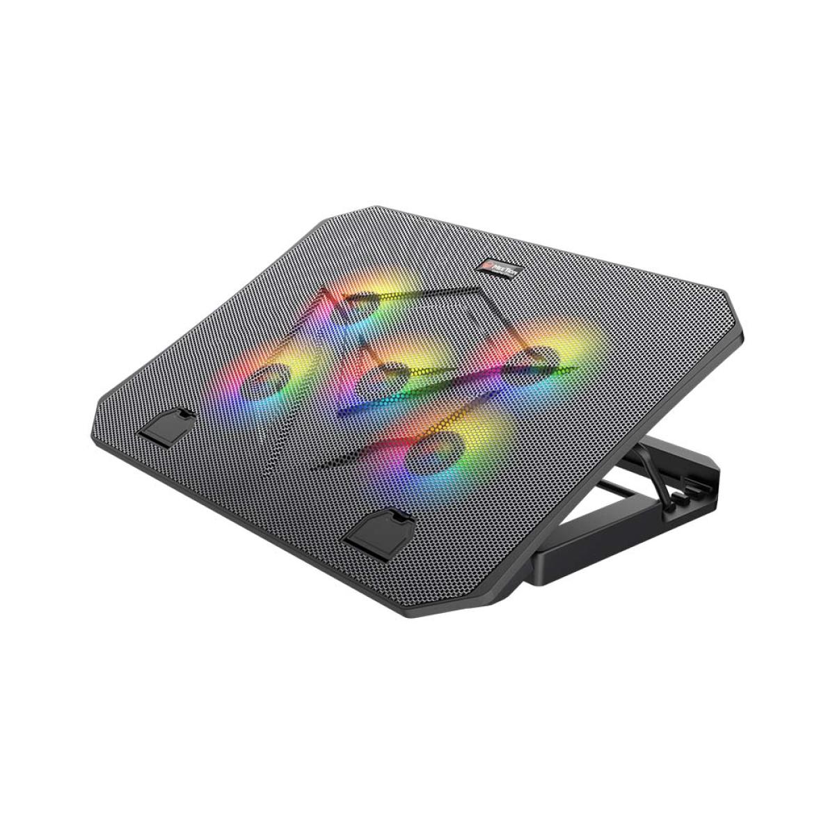 لوحة تبريد الألعاب Meetion CP3030 بخمس مراوح RGB