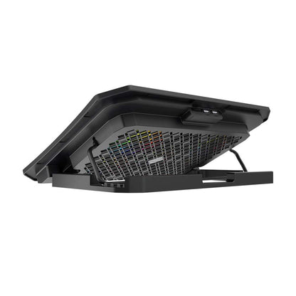لوحة تبريد الألعاب Meetion CP3030 بخمس مراوح RGB