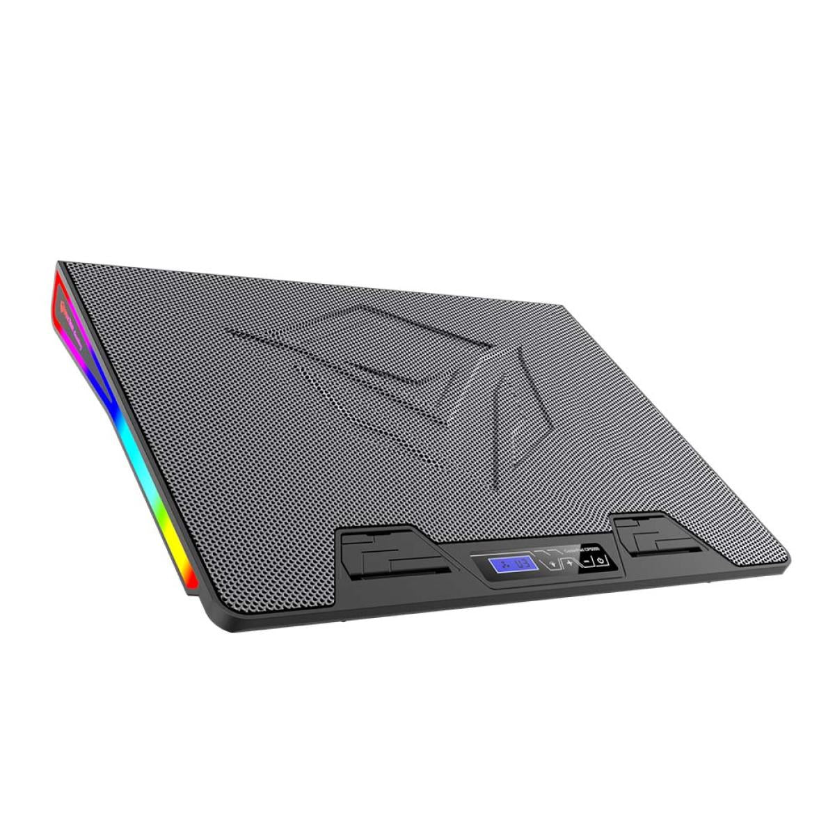 لوحة تبريد الألعاب Meetion CP5050 بإضاءة خلفية RGB