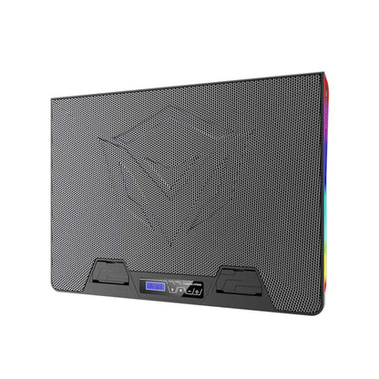 لوحة تبريد الألعاب Meetion CP5050 بإضاءة خلفية RGB
