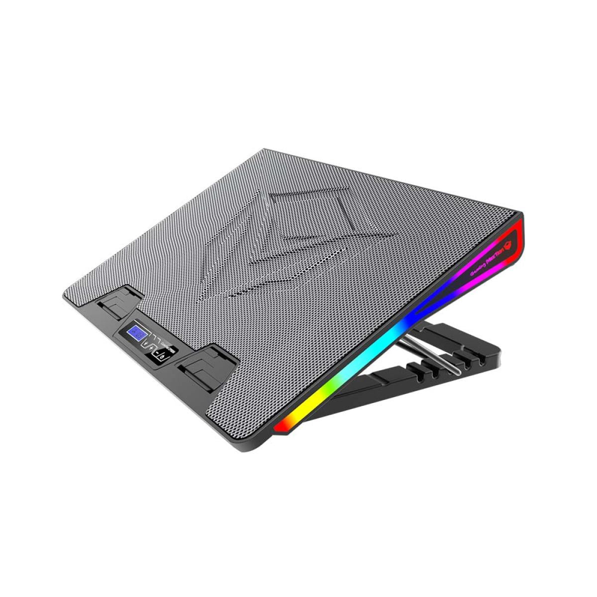 لوحة تبريد الألعاب Meetion CP5050 بإضاءة خلفية RGB
