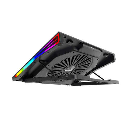 لوحة تبريد الألعاب Meetion CP5050 بإضاءة خلفية RGB