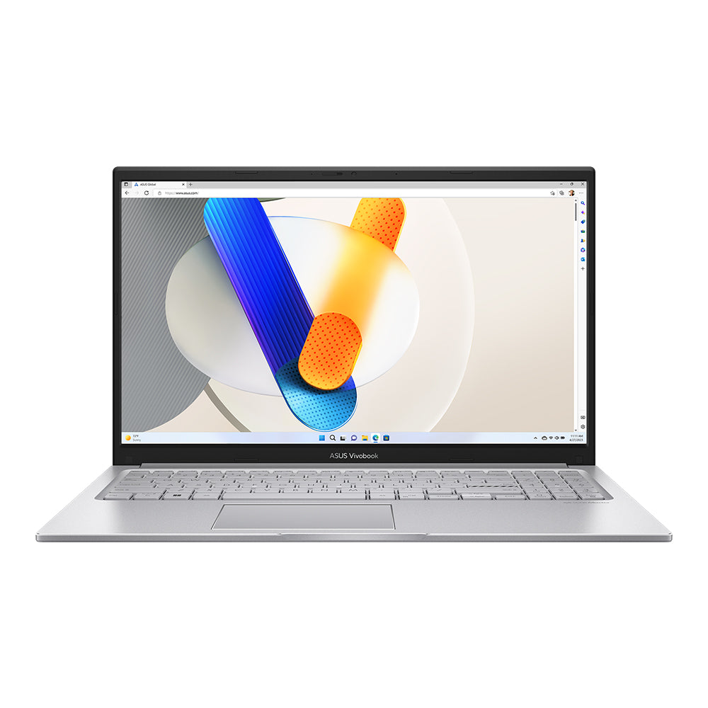 Laptop ASUS Vivobook 15 (X1504VA) |Intel® Core™ i5-1335U Processor, 8GB DDR4, 512GB SSD | 13th Generation - Cool Silver