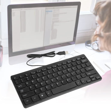 Jedel K1000+ Mini Wired USB Ultra-Slim Keyboard