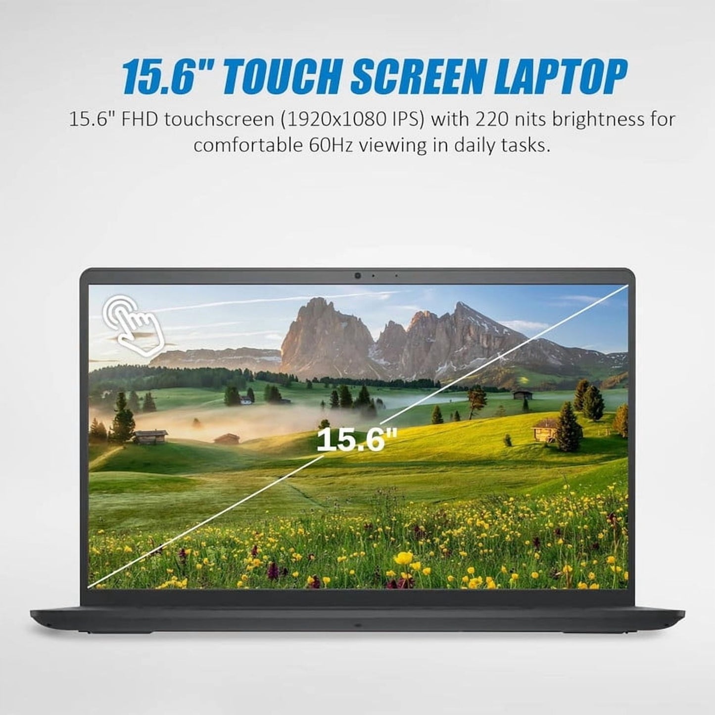 لابتوب Dell Inspiron 15 3530 بمعالج i5 وذاكرة 8GB و512GB SSD