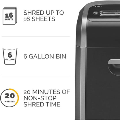 Fellowes Powershred 79Ci 16-sheet Jam Proof cross-cut paper shredder for office and home in Jordan Amman and Irbid from AlSamman For Computer