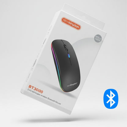 BT3000 Wireless Bluetooth Rechargeable Mouse 1600 DPI