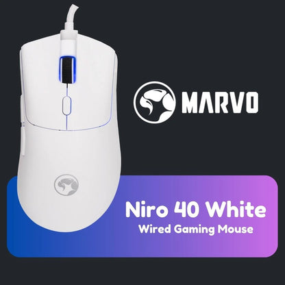 ماوس ألعاب G950 WH Niro 40 سلكي بدقة 12000 DPI