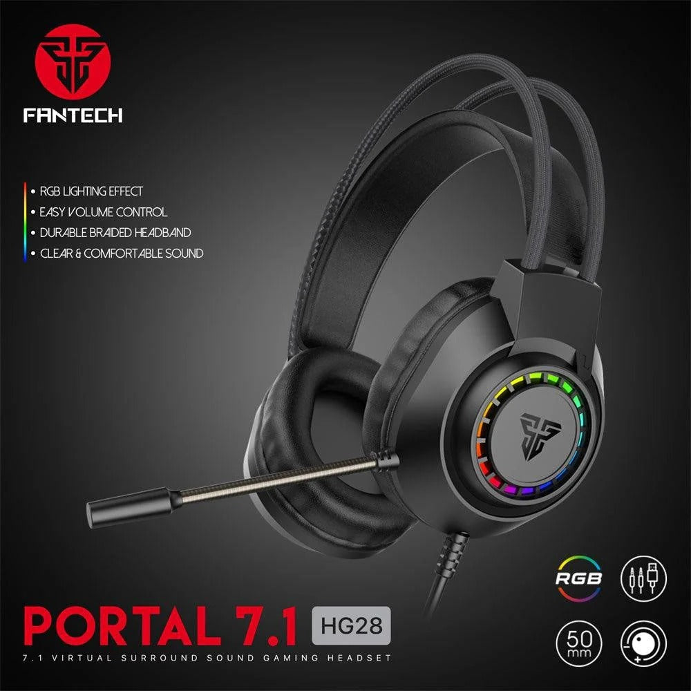 Fantech Portal HG28 7.1 Virtual Surround RGB Gaming Headset