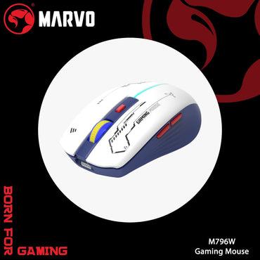 ماوس ألعاب M796W Capo 20 ثنائي الوضع ببلوتوث