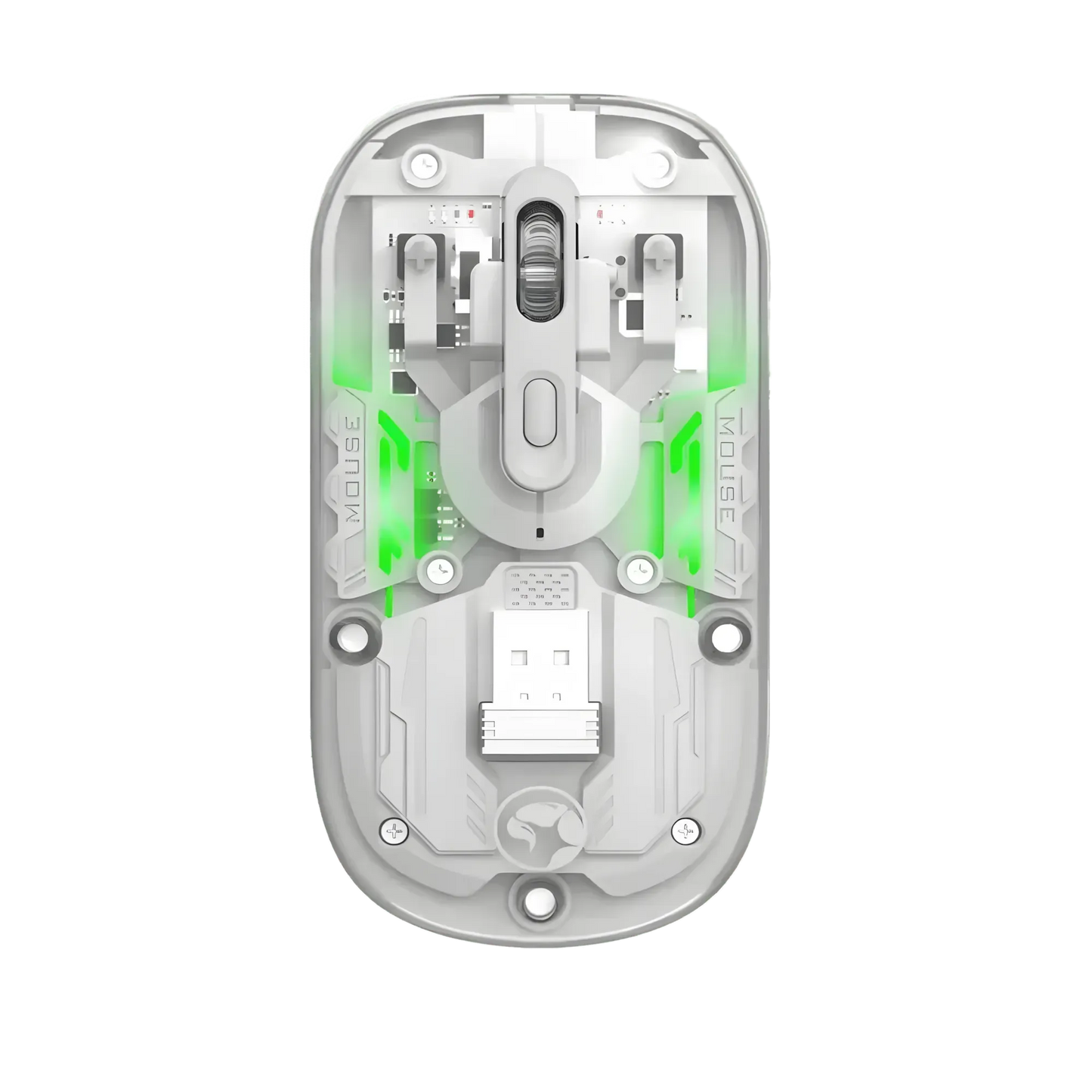 ماوس ألعاب M808W Prism 20W لاسلكي مزدوج بلوتوث و2.4G