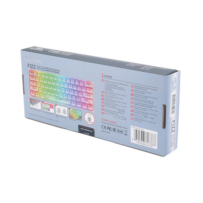 Redragon K617CT-RGB 60% Wired Transparent RGB Gaming Keyboard
