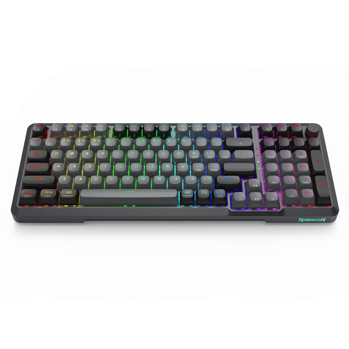 BRAGI PRO K688 RGB-PRO Gasket Mounted 3-Mode Mechanical Gaming Keyboard