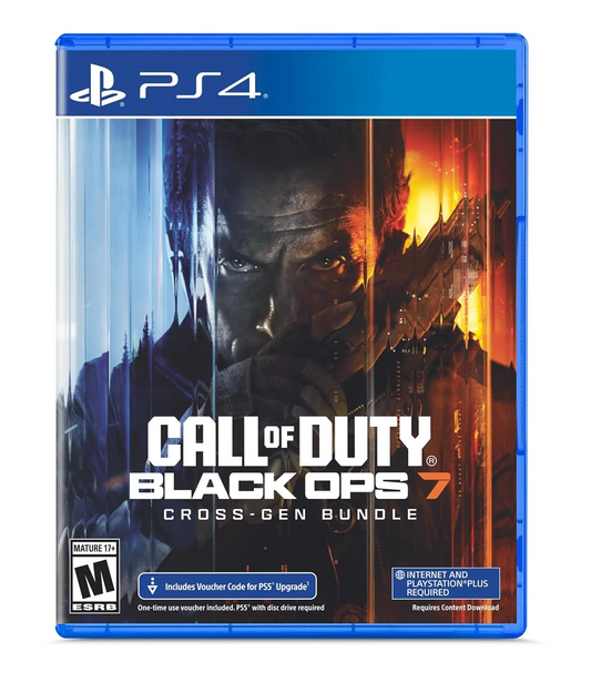لعبة الأكشن Call of Duty: Black Ops 7 لجهاز PS4 (تدعم اللعب عبر الأجيال)