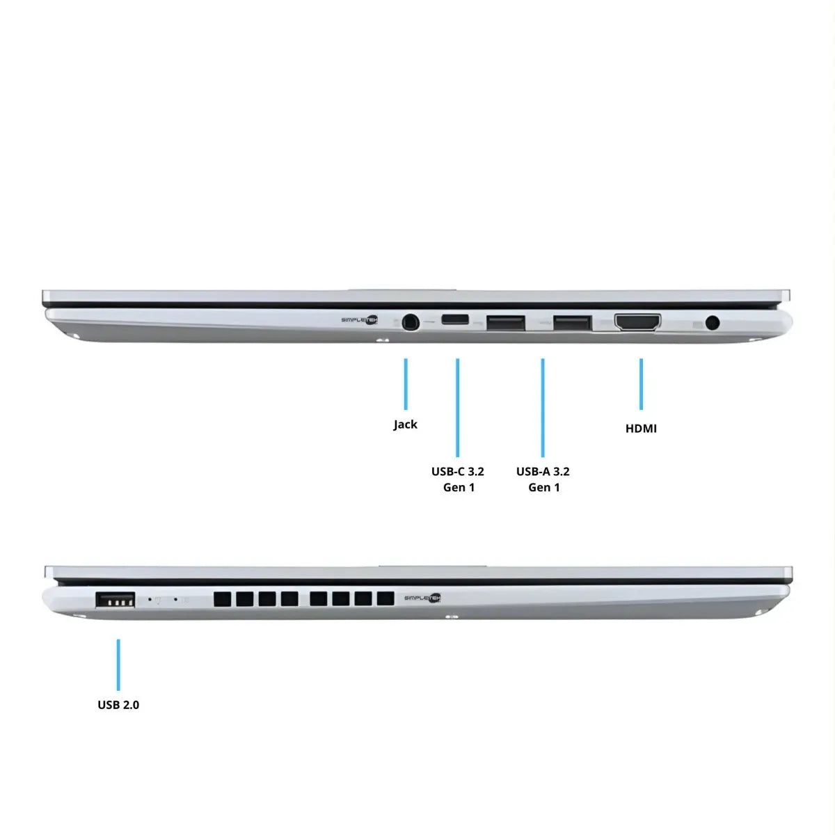 لابتوب ASUS Vivobook 16 X1605VA Core i7-13620H 16GB 512GB SSD 16" FHD Windows 11