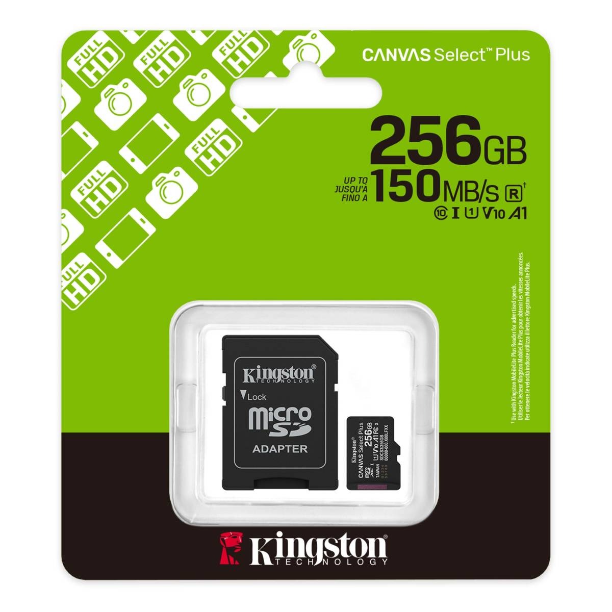 256GB microSD Memory Card | Canvas Select Plus