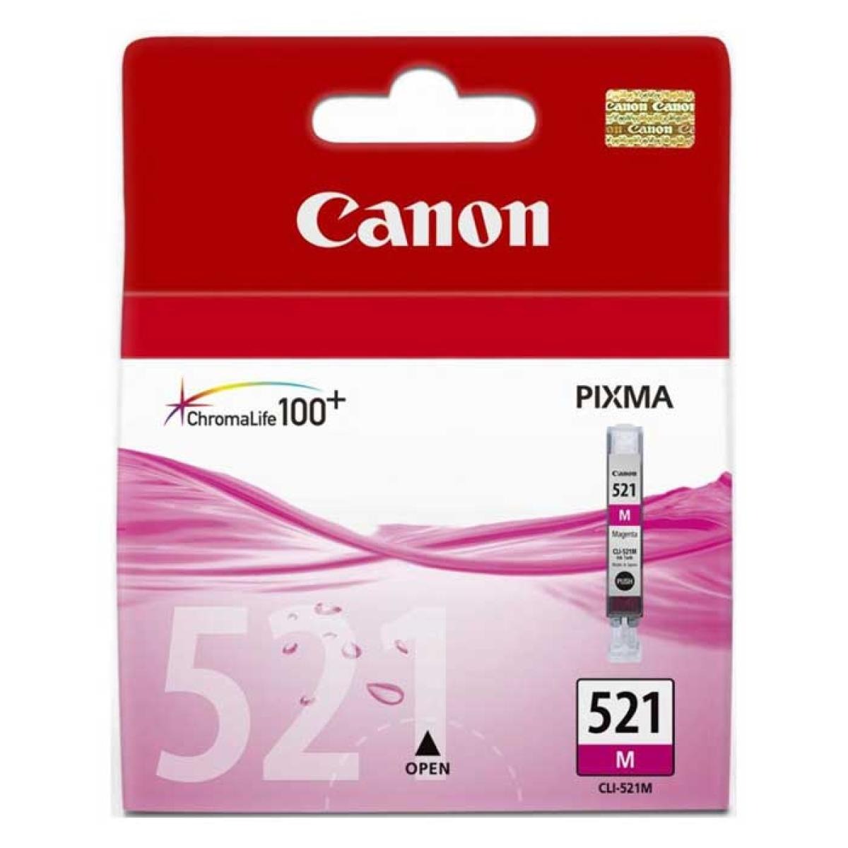 حبر Canon CLI-521M أحمر أصلي