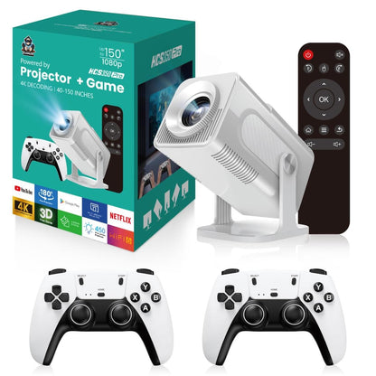 HCS350 Pro 4K Projector with 30000 Built-in Games