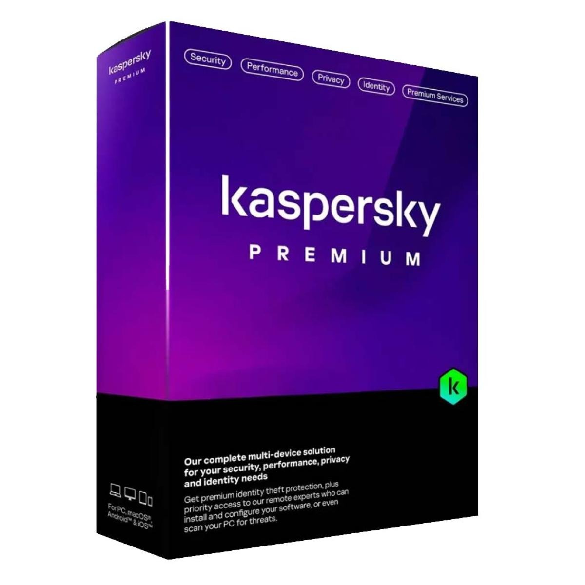 برنامج Kaspersky Premium حماية 3 أجهزة VPN