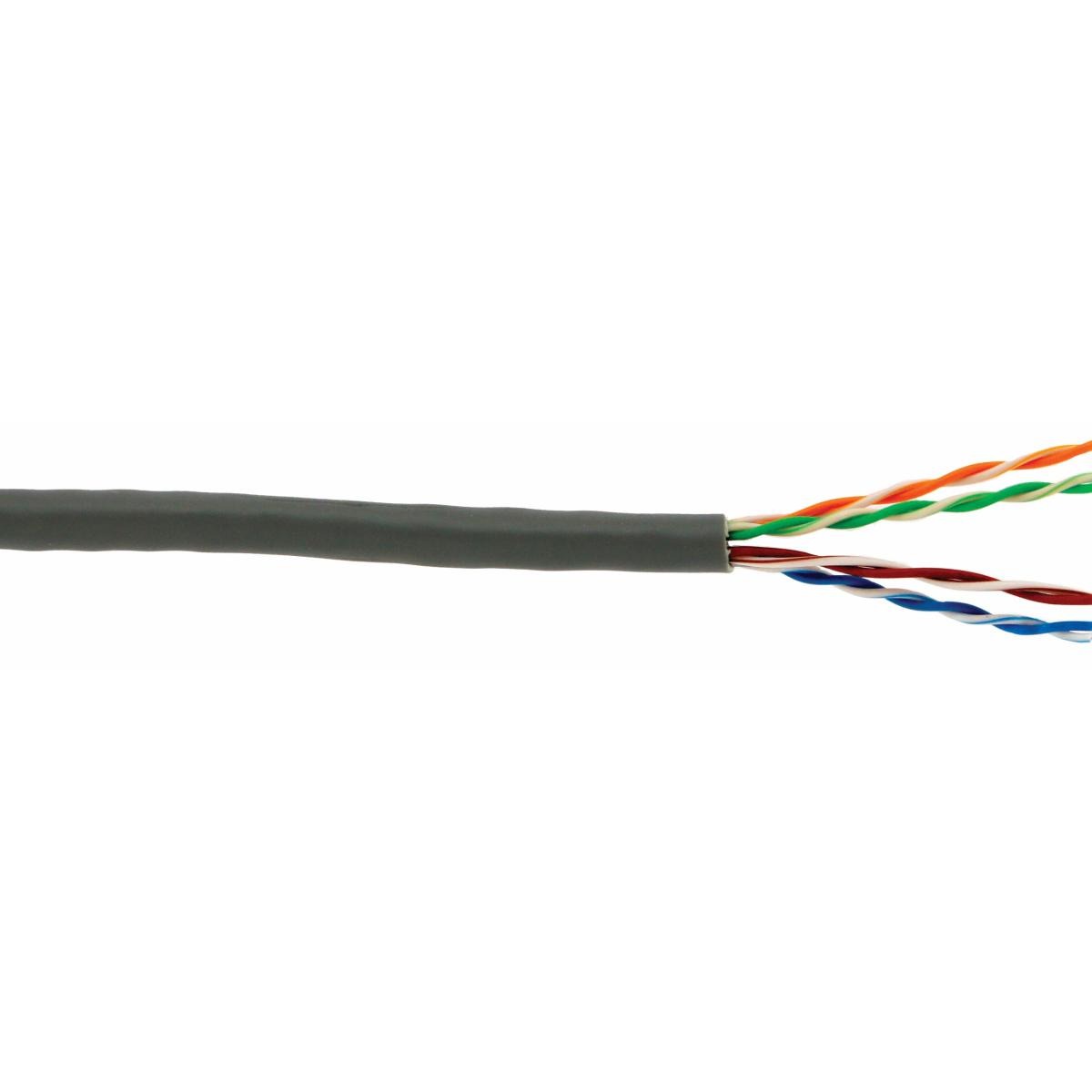 كابل دي-لينك NCB-6AUGRYR-305 Cat6A 10G UTP 23AWG PVC صلب - 305 متر/لفة