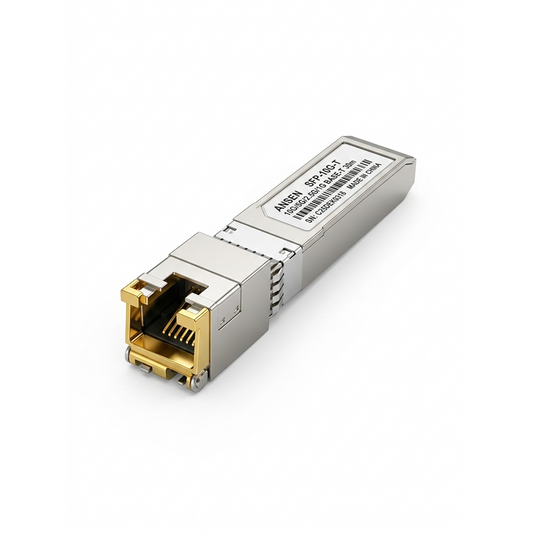 وحدة ANSEN SFP-10G-T بسرعة 10 جيجابت SFP تكيفية إلى RJ45