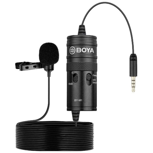 ميكروفون BOYA BY-M1 Lavalier Micro-Cravate
