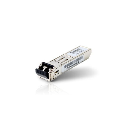 جهاز إرسال واستقبال الألياف الضوئية D-Link DEM-310GT أحادي المنفذ SFP LX SM - يصل مداه إلى 10 كيلومترات